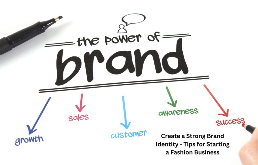 Create a Strong Brand Identity - Tips for Starting a Fashion Business